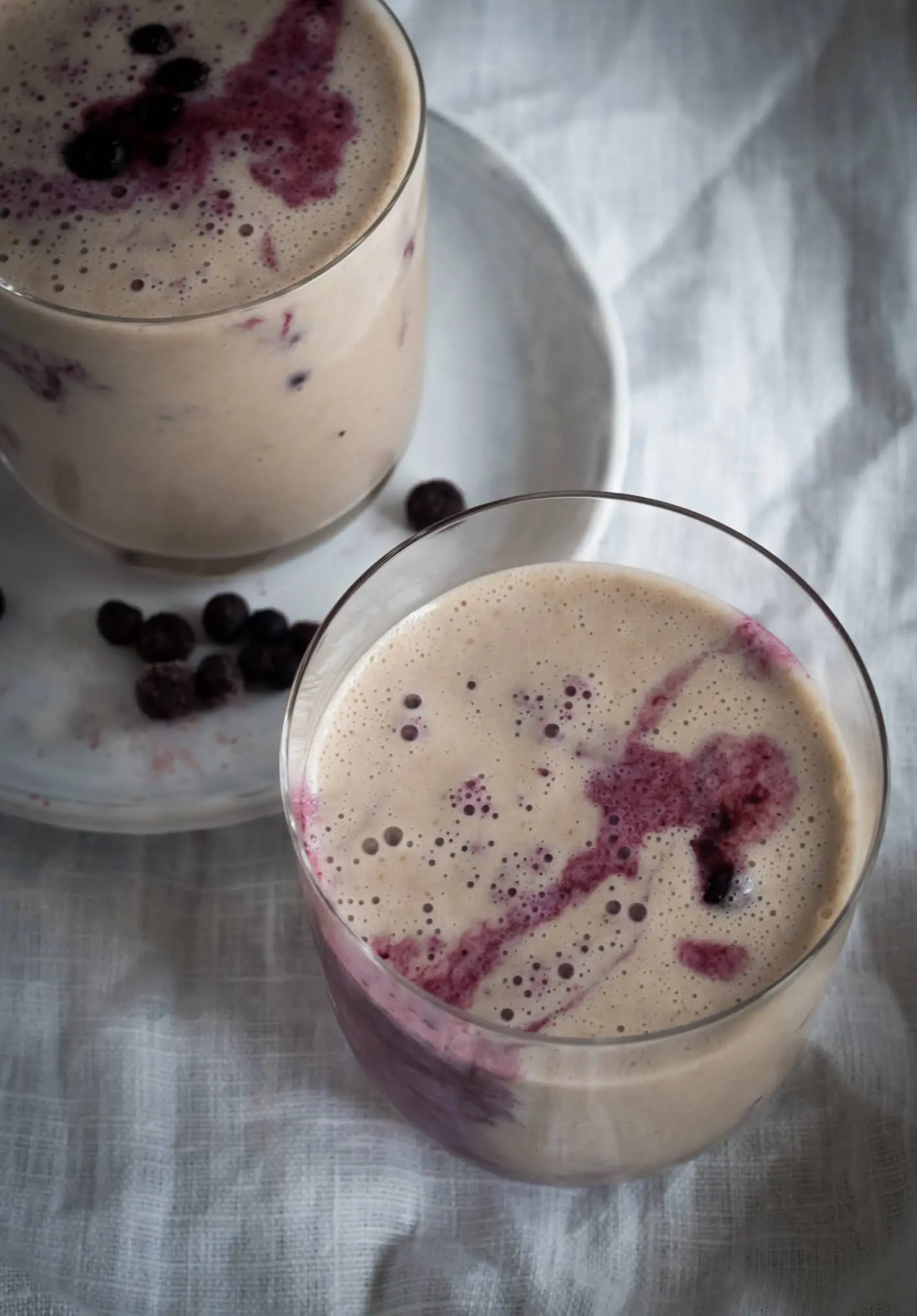 Blaubeer Vanille Smoothie